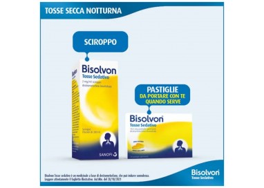 Bisolvon Tosse Sedativo Per Tosse Secca 20 Pastiglie Gommose