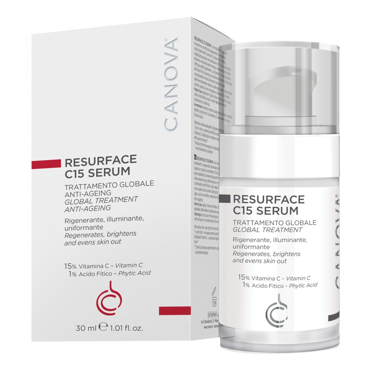Canova Trattamento Globale Resurface C15 Serum...
