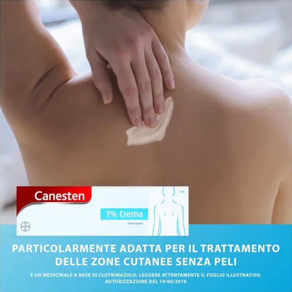 Canesten 1% Crema Dermatologica 30g