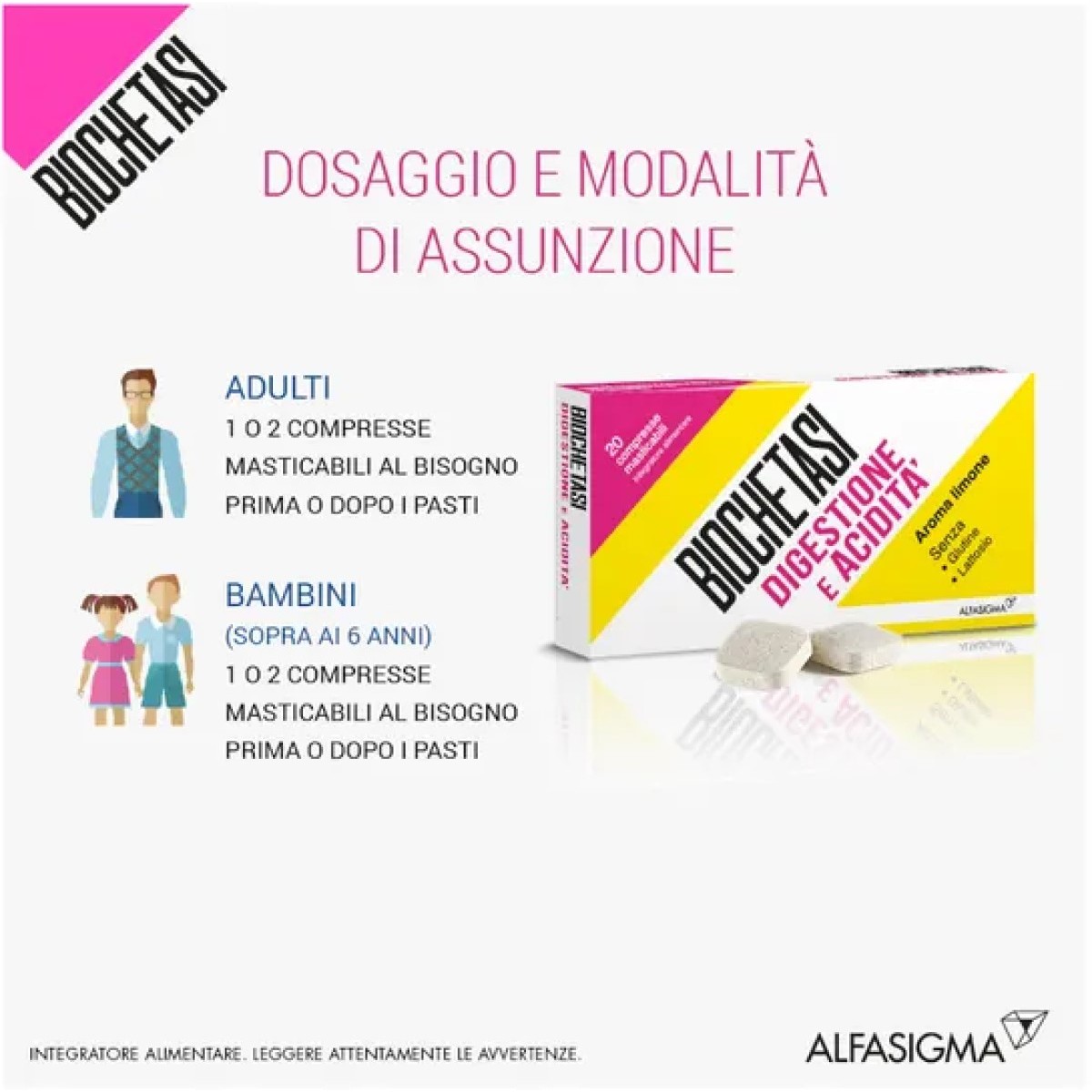 Biochetasi Digestione Acidita' 20 Compresse...