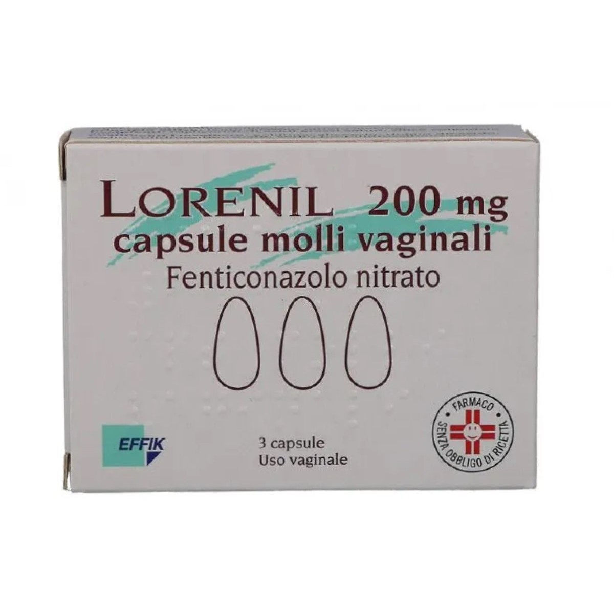 Lorenil 3 Capsule Molli Vaginali 200mg