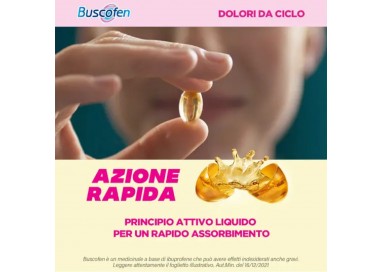 Buscofen 200mg Dolori da Ciclo 24 Capsule Molli