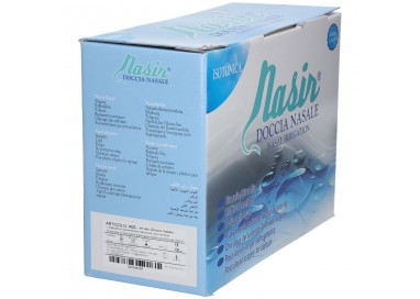 Nasir Doccia Nasale Soluzione Fisiologica Isotonica 10 Sacche 250ml + 1 Blister