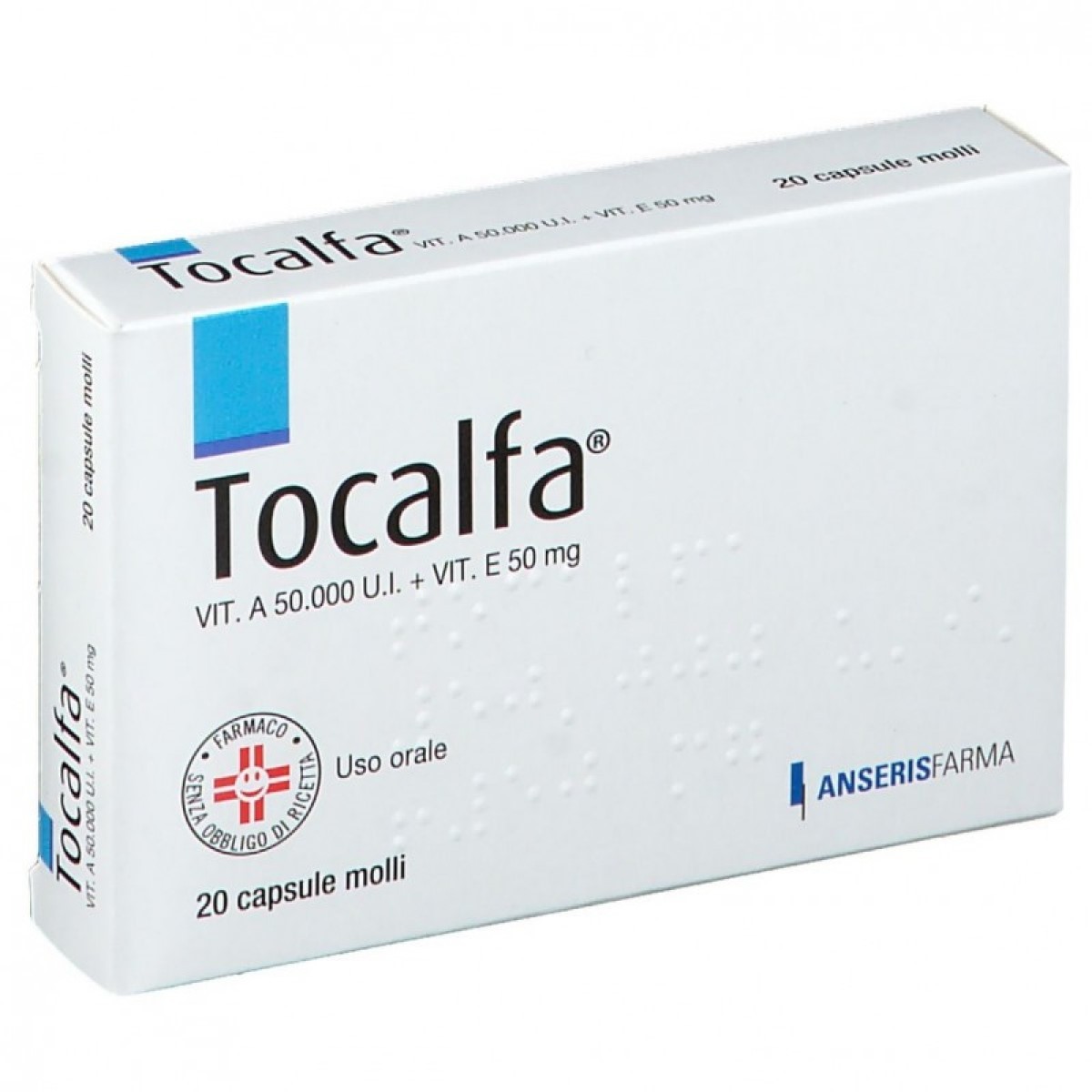 Tocalfa 20 Capsule Molli 50000UI+50