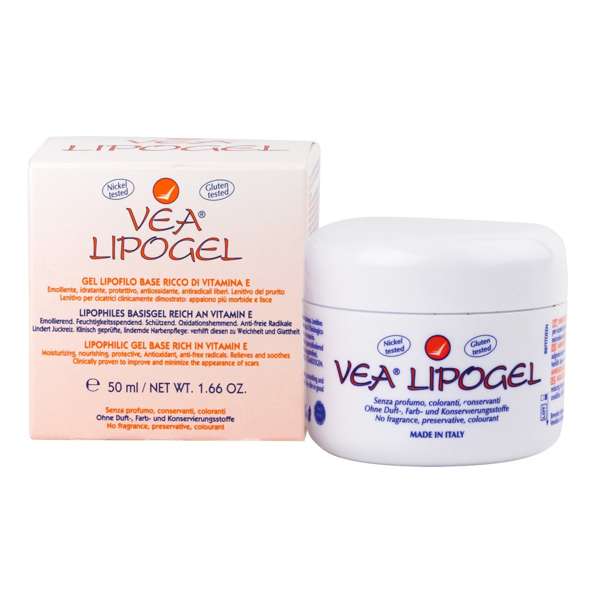 Vea Lipogel Idratante Protettivo 50ml