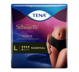 Tena Silhouette Noir L 9 Pezzi