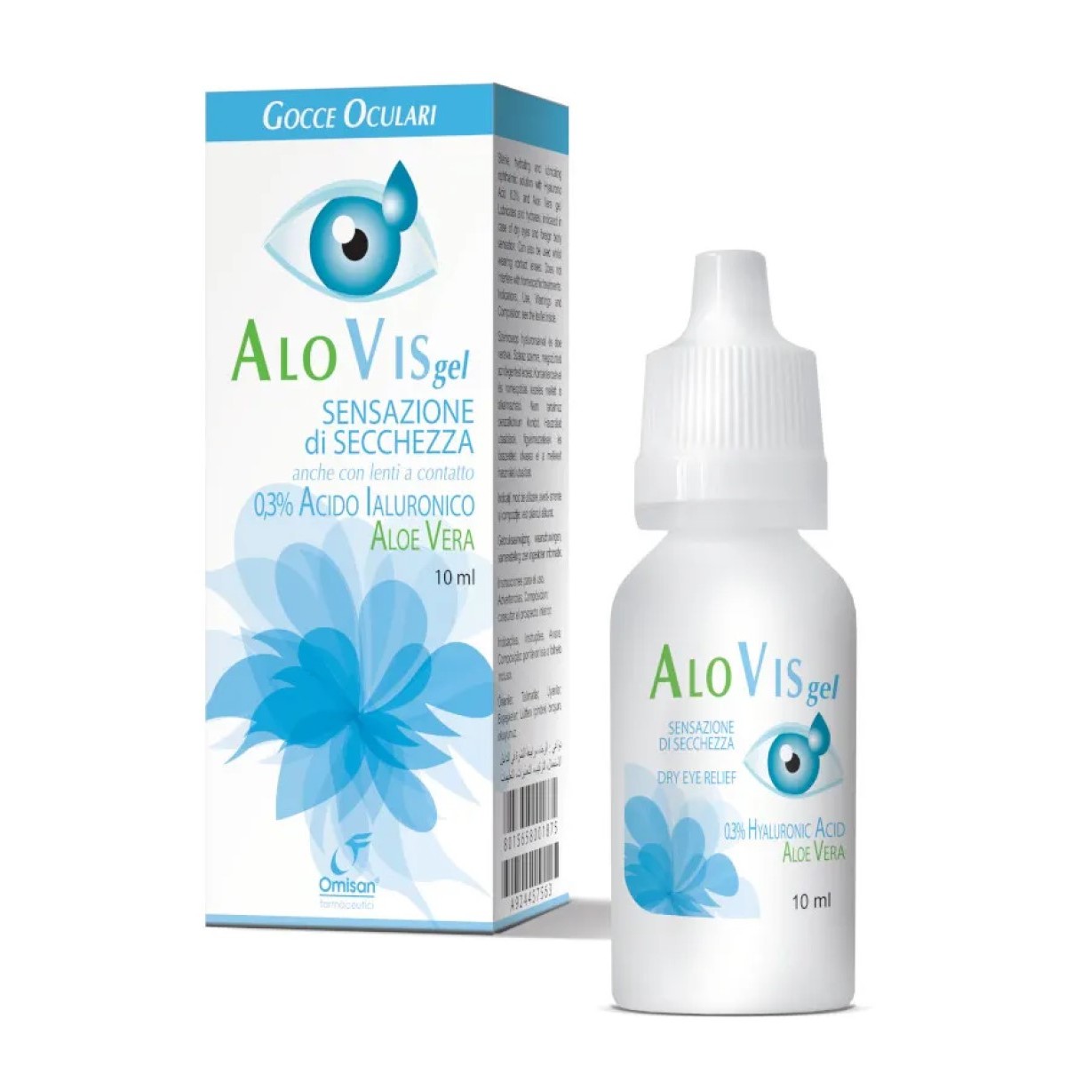 Alovis Gocce Oculari Sensazione di Secchezza 10ml