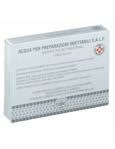 Acqua per Preparazioni Iniettabili SALF 5 Fiale 5ml