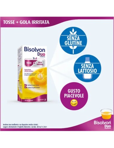 Bisolvon Duo Emolliente Sciroppo Contro Tosse e...