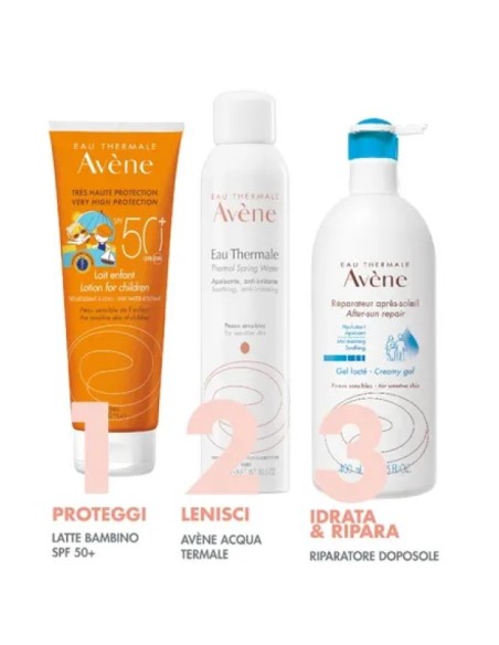 Eau Thermale Avene Solare Latte Bambino Protezione Molto Alta SPF50+ 250ml