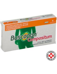 Buscopan Compositum 6 Supposte 10mg+800mg