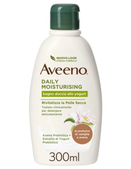 Aveeno Daily Moisturising Bagno Doccia Vaniglia & Avena 300ml