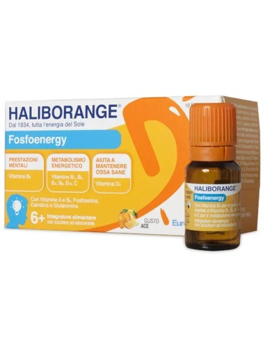 Haliborange Fosfoenergy 10 Flaconi