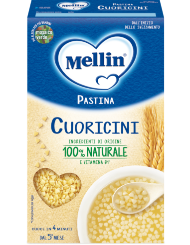 Mellin Cuoricini di Grano Tenero 320g