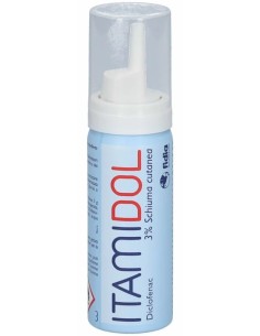 Itamidol Schiuma Cutanea 50g 3%