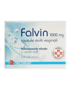 Falvin 2 capsule vaginali molli 1000mg