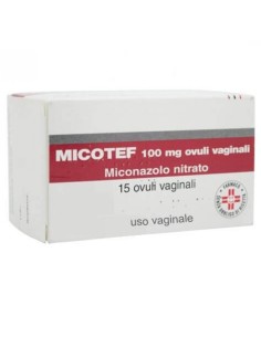 Micotef 100mg 15 Ovuli Vaginali