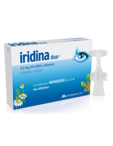 Iridina Due Collirio Monodose 10 Flaconi 0,5ml...