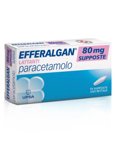 Efferalgan Bambini 10 Supposte 80mg