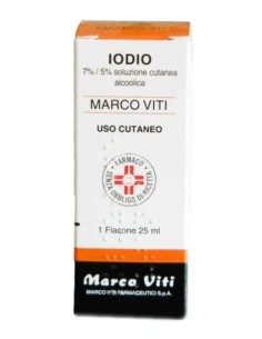 Iodio Soluzione Alcoolica Marco Viti 25ml 1 Flacone