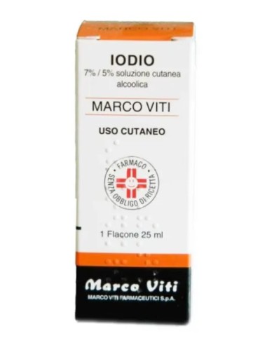 Iodio Soluzione Alcoolica Marco Viti 25ml 1...
