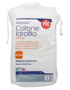 Pic Rekosac Zig Zag Cotone Idrofilo 1kg