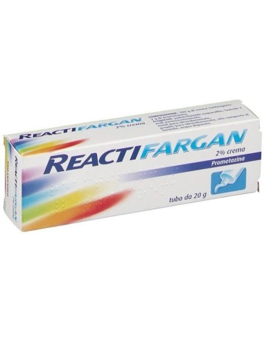 Reactifargan Crema 20g 2%