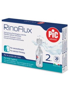 Rinoflux Soluzione Fisiologica 2ml 20 Pezzi
