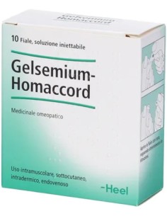 Gelsemium Heel Homaccord 10 Fiale da 1,1ml