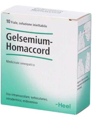 Gelsemium Heel Homaccord 10 Fiale da 1,1ml