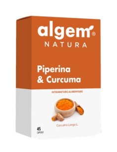 Piperina e Curcuma 45 Capsule