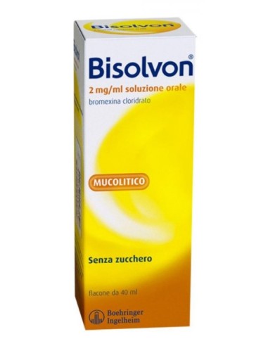 Bisolvon Soluzione Orale 40ml 2mg/ml