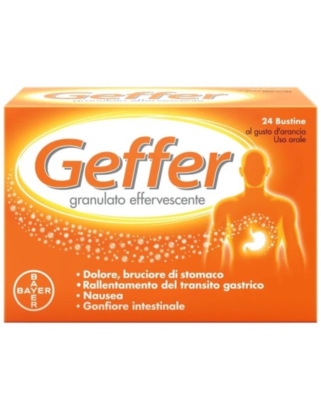 Geffer Granulato Effervescente 24 Bustine 5g