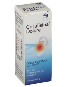 Cerulisina Dolore Gocce Auricolari 6g