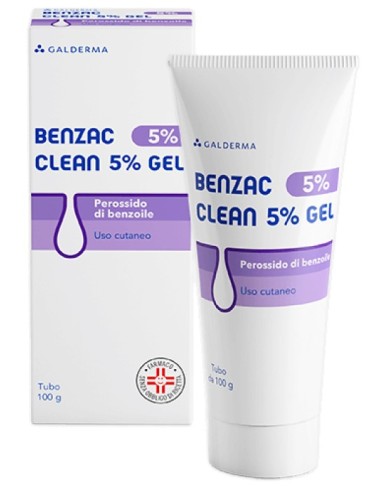 Benzac Clean Gel 5% 100g