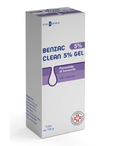 Benzac Clean Gel 5% 100g