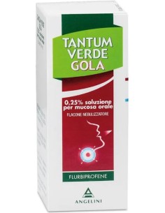 Tantum Verde Gola Nebulizzatore 15ml 0,25%