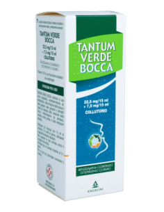 Tantum Verde Bocca Collutorio 240ml 22,5+7,5mg