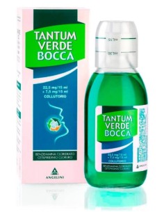 Tantum Verde Bocca Collutorio 240ml 22,5+7,5mg 2