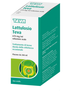 Lattulosio Teva Soluzione Orale 670mg/ml 200ml