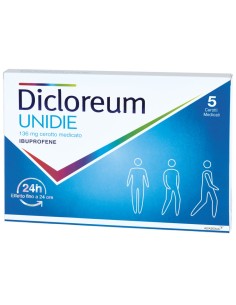 Dicloreum Unidie 5 Cerotti Medicati 136mg