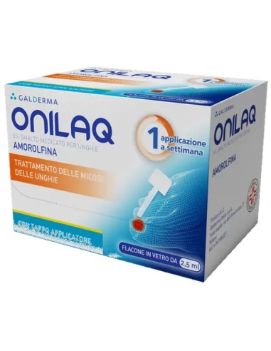 Onilaq Smalto Unghie 1 Flacone Vetro 2,5 ml 5%...