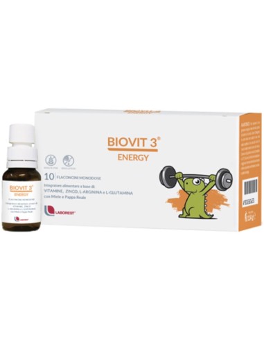 Biovit 3 Energy 10 Flaconcini 10ml