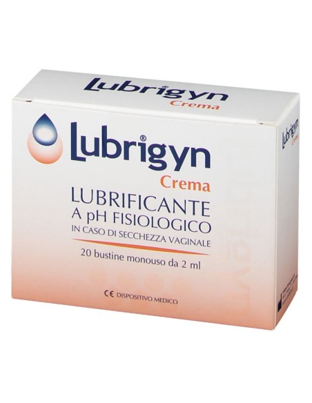 Lubrigyn Crema Vaginale 20 Bustine 2ml