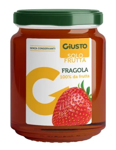 Giusto Solo Frutta Marmellata Fragola 284g