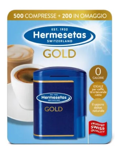 Hermesetas Gold 500+200 Compresse