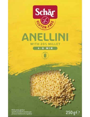 Schar Pasta Anellini Senza Glutine 250g