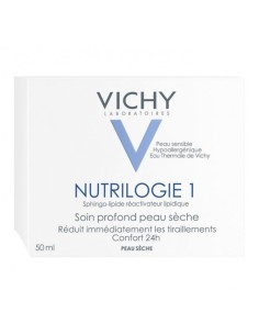 Vichy Nutrilogie Crema Giorno Nutritiva per Pelle Secca 50ml