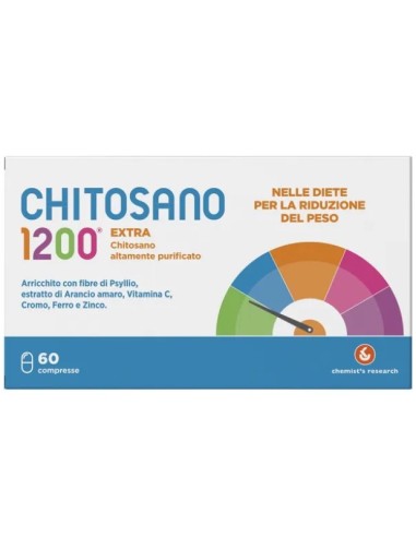 Chitosano 1200 Extra 60 Compresse