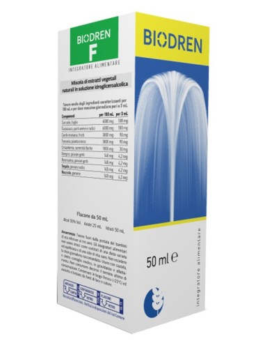 Biodren F Soluzione Idroalcolica 50ml